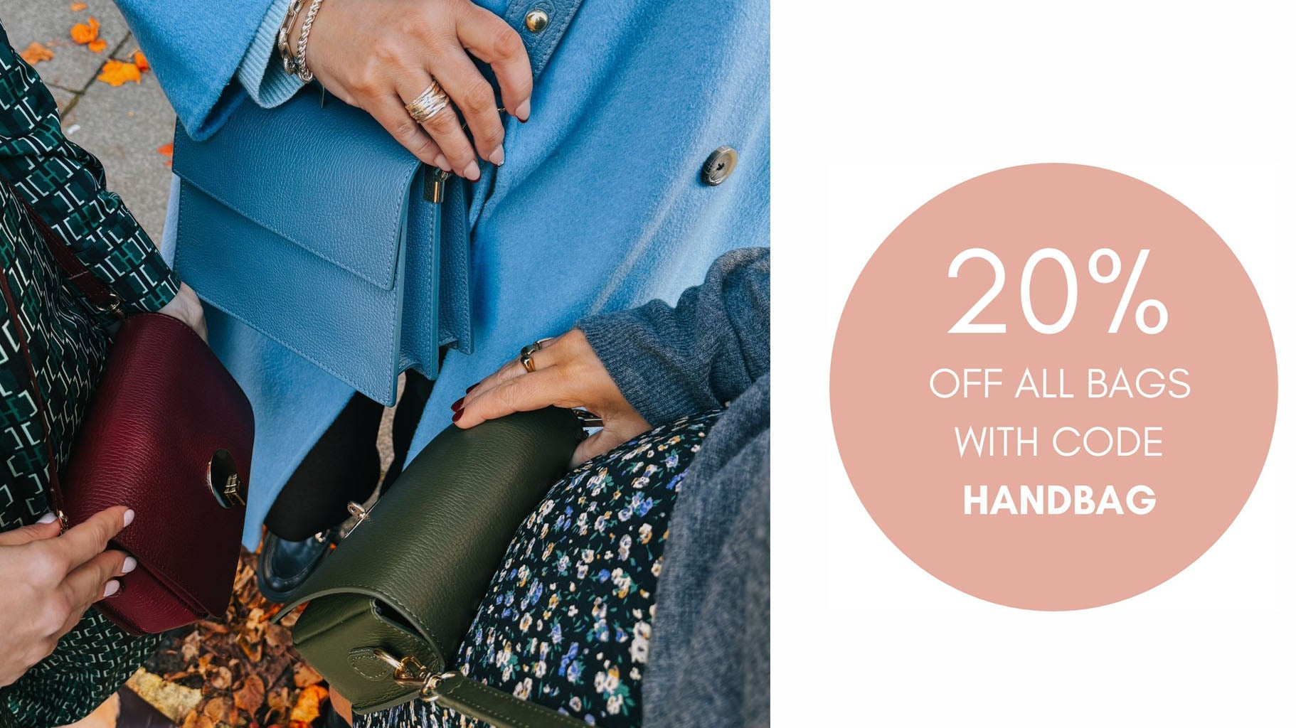 New Year, New Look: 20% Off All Handbags! - Betsy & Floss