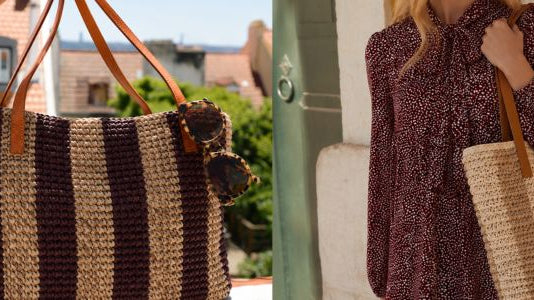 Striped Basket Bags: The Summer Accessory You'll Reach For Every Day - Betsy & Floss