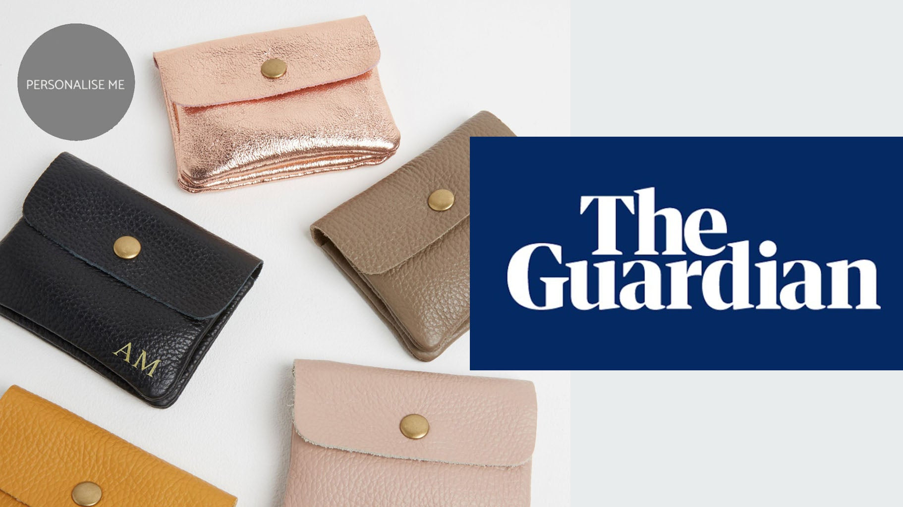 The Perfect Gift: Personalised Leather Purses, as Featured in The Guardian AGAIN! - Betsy & Floss