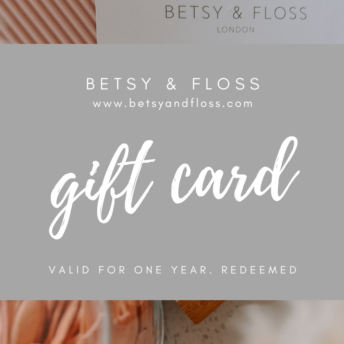 Betsy & Floss Gift Card £5.00 | Betsy & Floss