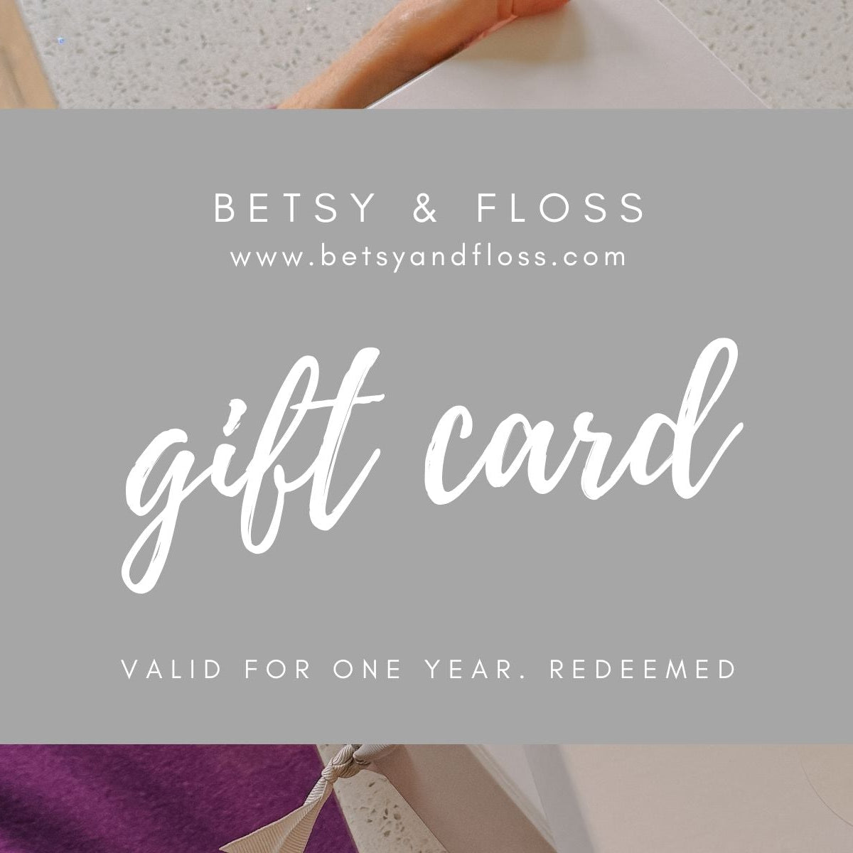 Betsy & Floss Gift Card £5.00 | Betsy & Floss