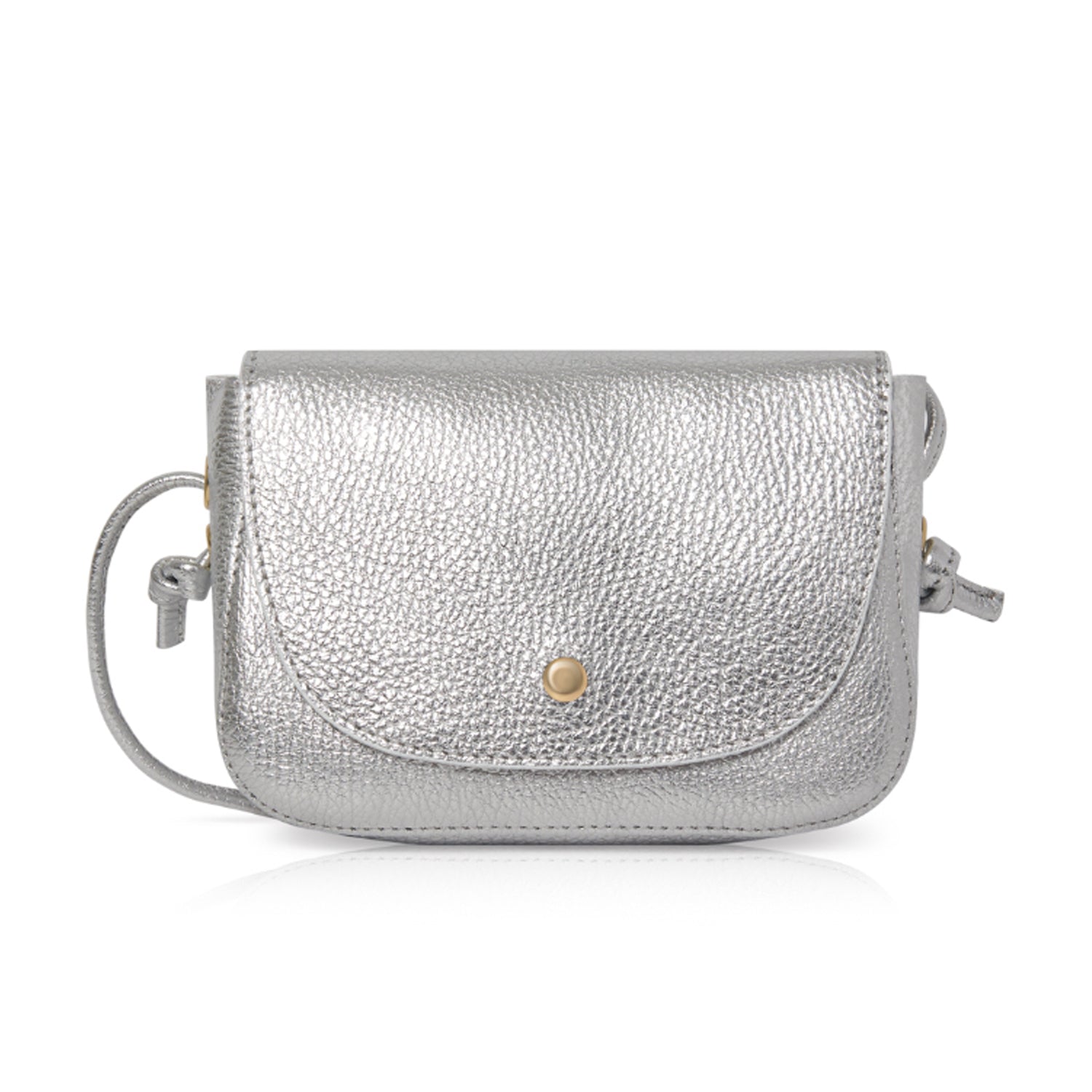 Bronte Handbag Silver | Betsy & Floss