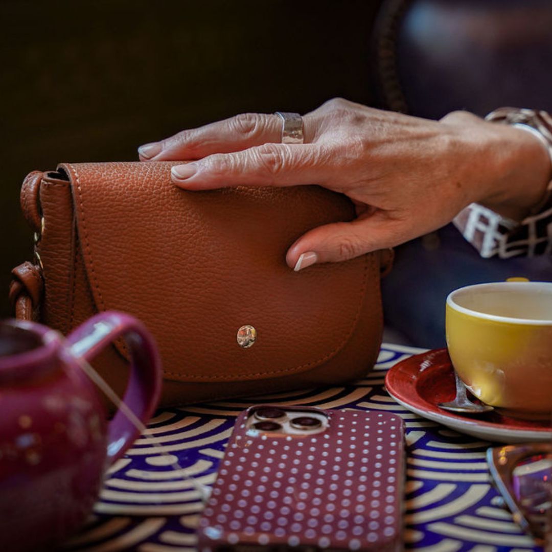 Bronte Handbag Green | Betsy & Floss