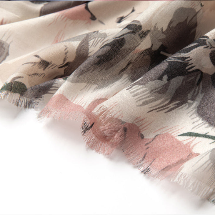 Flower Print Scarf | Betsy & Floss