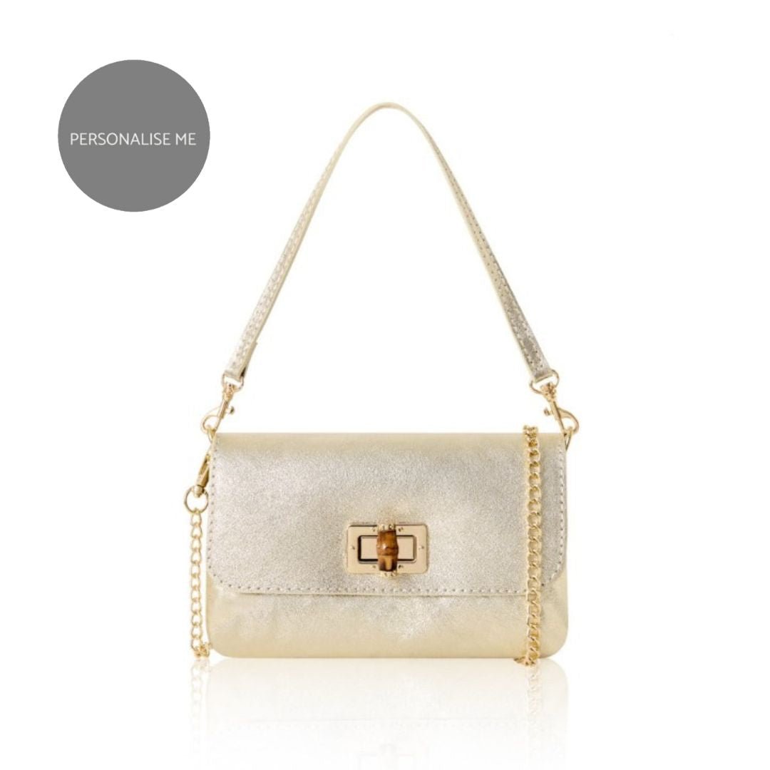 Jesi Handbag and Clutch Bag Light Taupe | Betsy & Floss