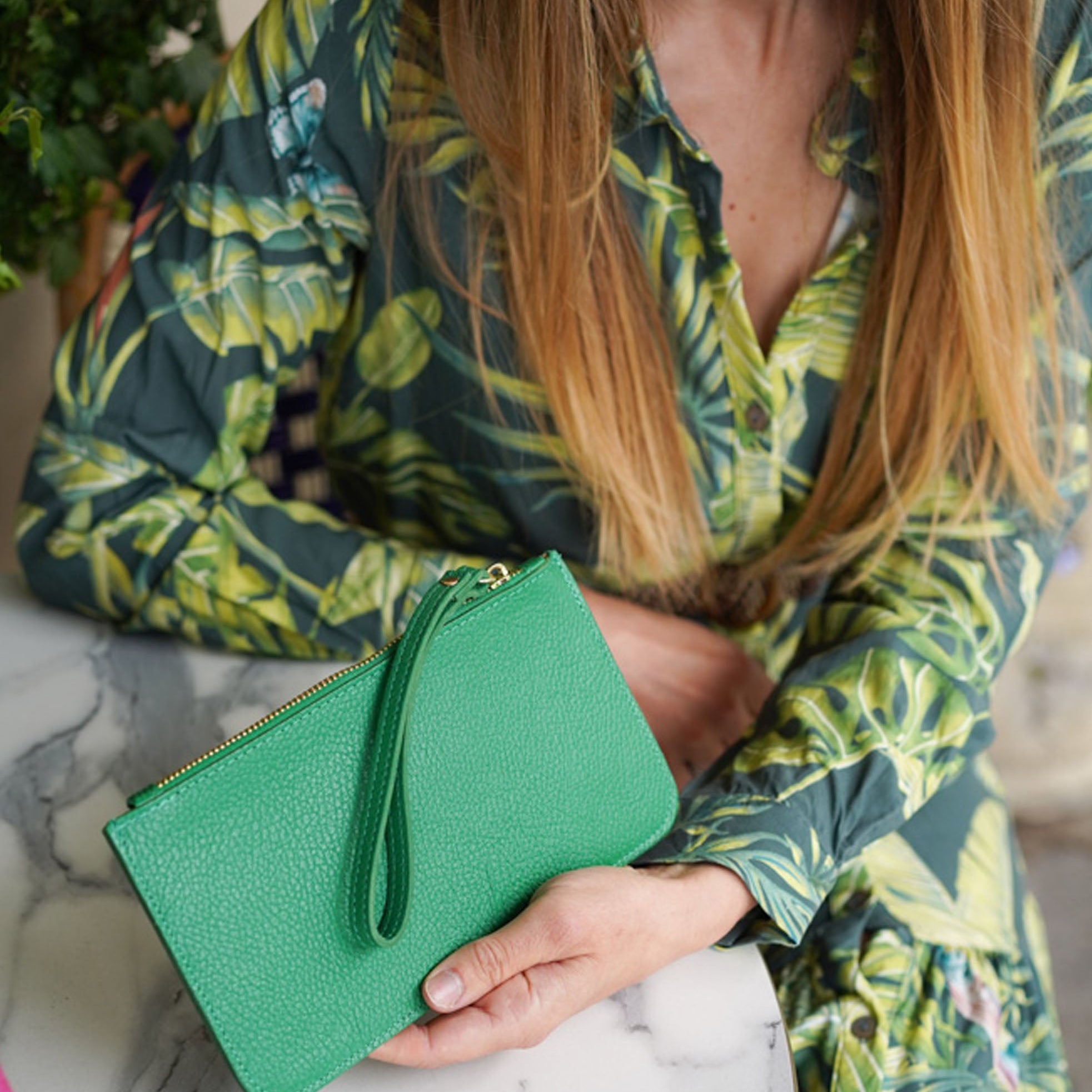 Large Clutch Purse Fuchsia | Betsy & Floss