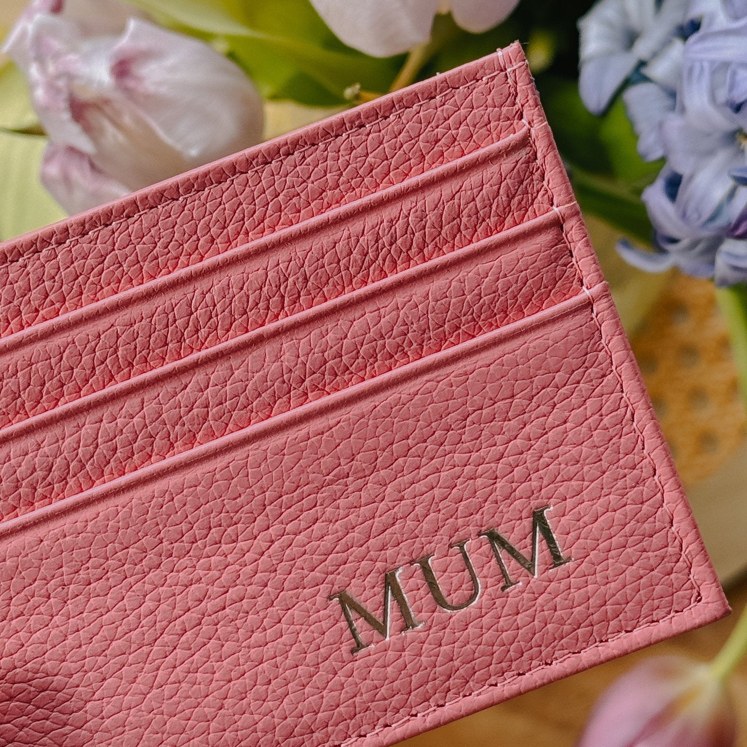 Leather Card Holder Black | Betsy & Floss