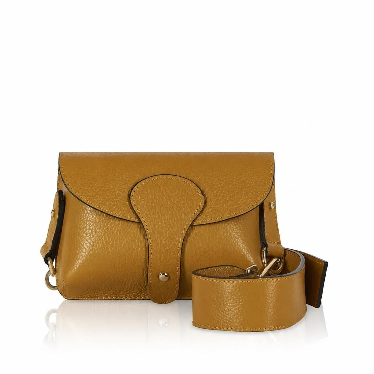 Luca Mini Crossbody Bag Mustard | Betsy & Floss