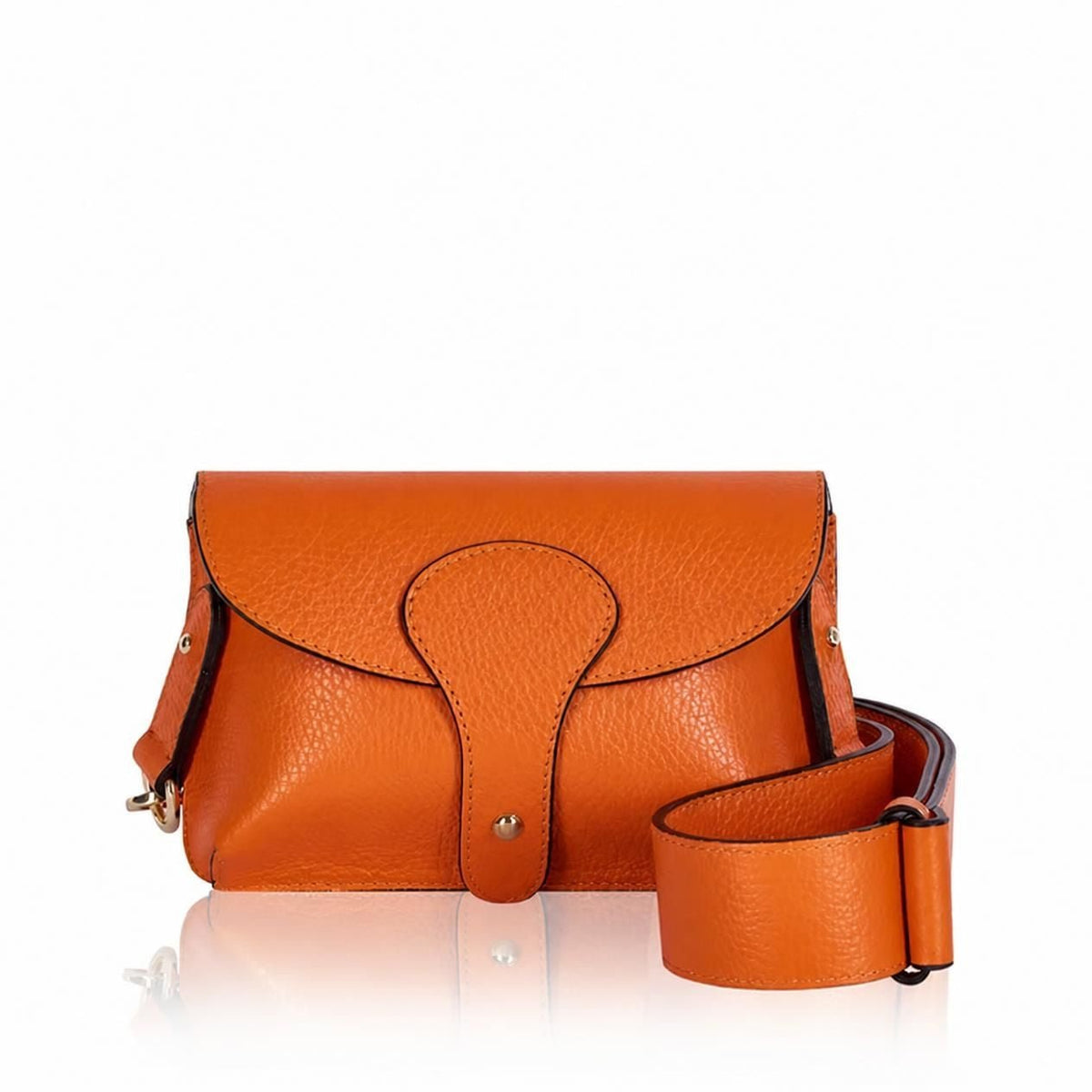Luca Mini Crossbody Bag Orange | Betsy & Floss