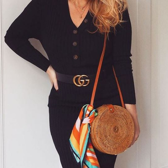 Palermo Round Basket Bag | Betsy & Floss