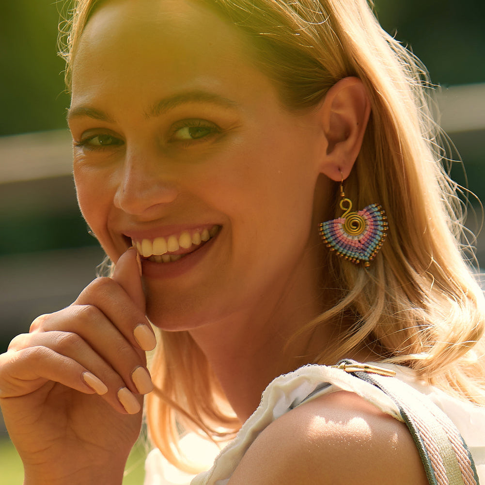 Statement Earrings in Pastels | Betsy & Floss