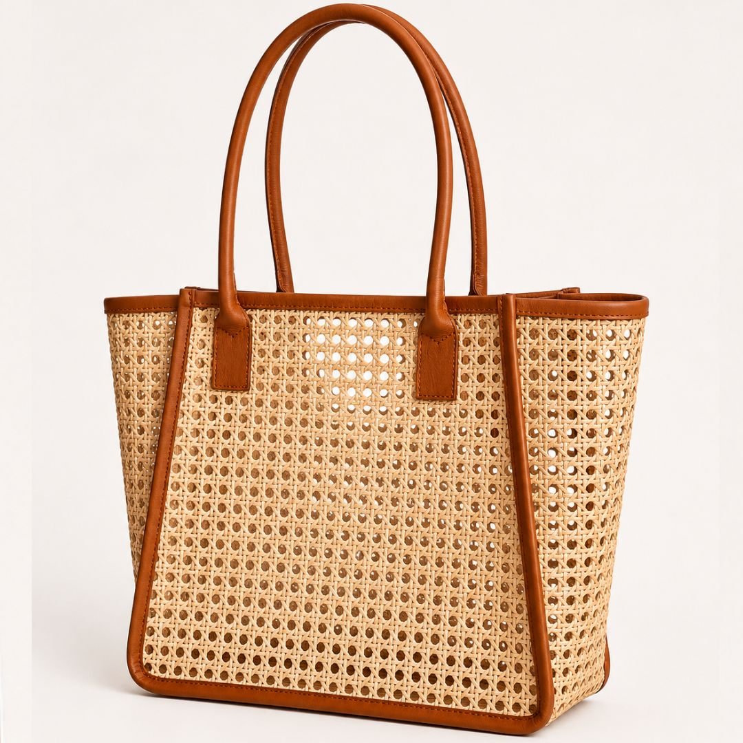 Serang Basket Bag Black | Betsy & Floss