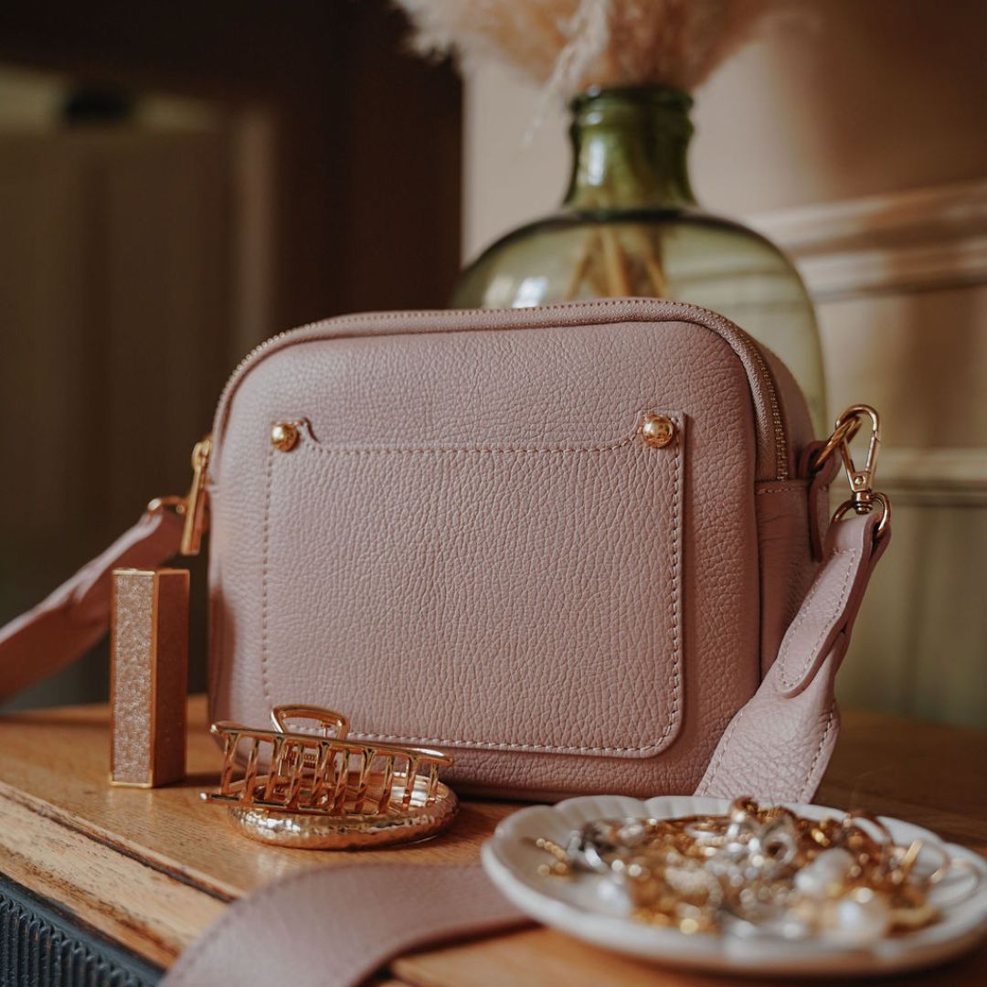 Sienna Crossbody Bag Olive Green | Betsy & Floss