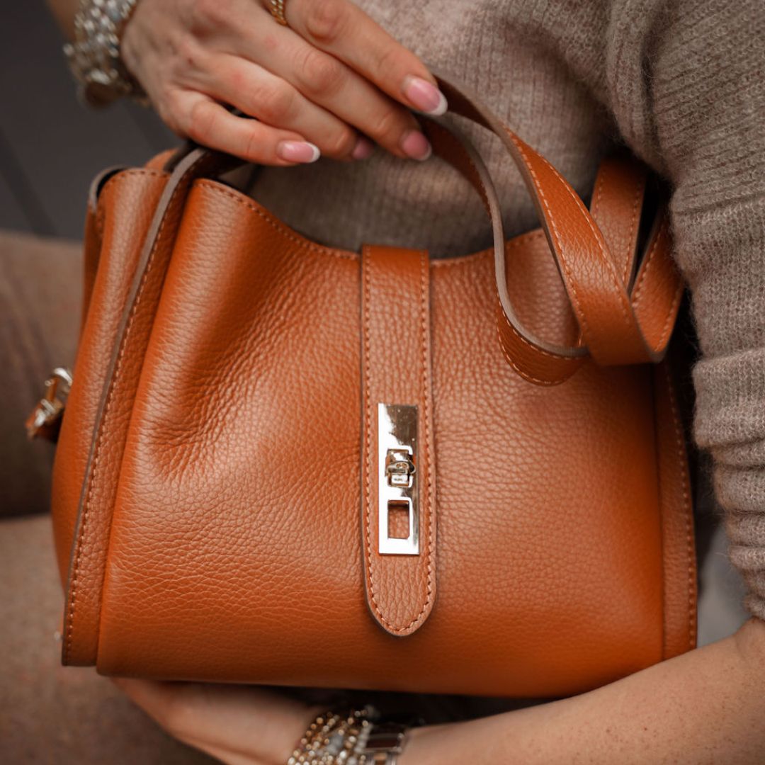 Torres Handbag Tan | Betsy & Floss
