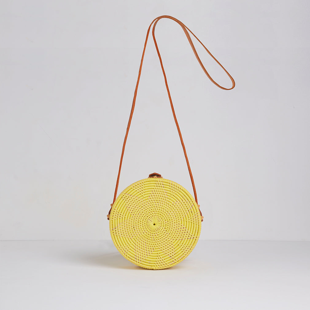 Cape Round Basket Bag | Betsy & Floss