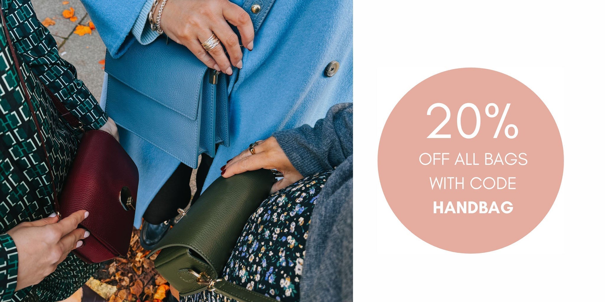 New Year, New Look: 20% Off All Handbags! - Betsy & Floss