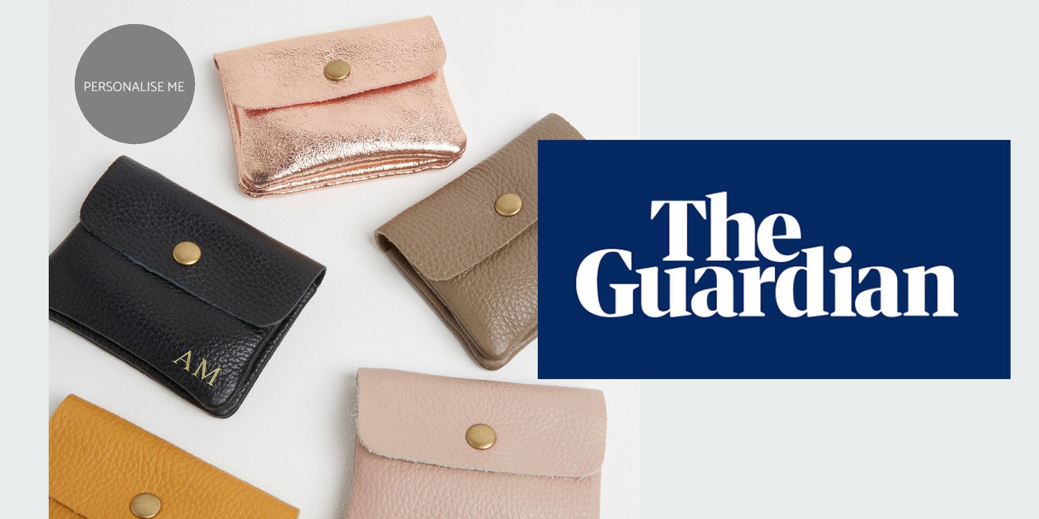 PRESS: Our Small Leather Purses Featured in The Guardian - Betsy & Floss