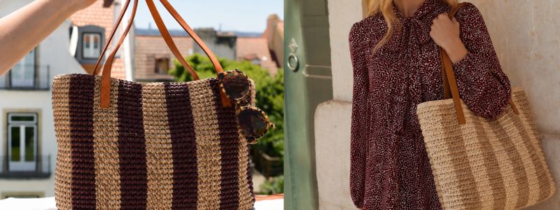 Striped Basket Bags: The Summer Accessory You'll Reach For Every Day - Betsy & Floss