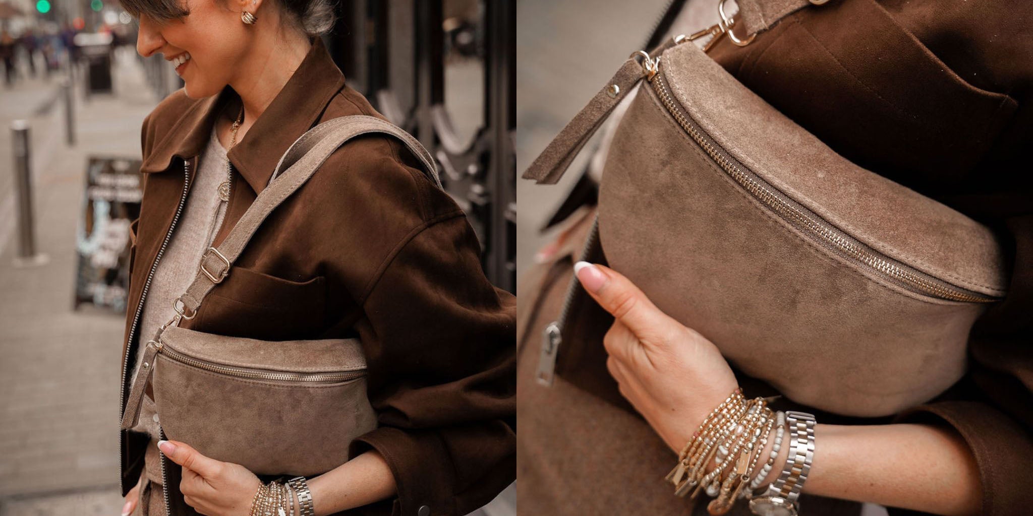 The Rivoli Suede Bag - Effortless Style Meets Everyday Functionality