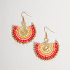 Statement Earrings in Red Mix | Betsy & Floss