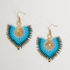 Statement Earrings in Aqua Mix | Betsy & Floss