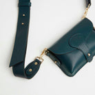 Large Luca Crossbody Bag Dark Teal | Betsy & Floss