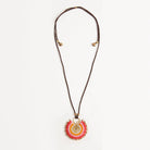 Statement Necklace in Red Mix | Betsy & Floss