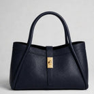 Adria Leather Handbag Navy | Betsy & Floss