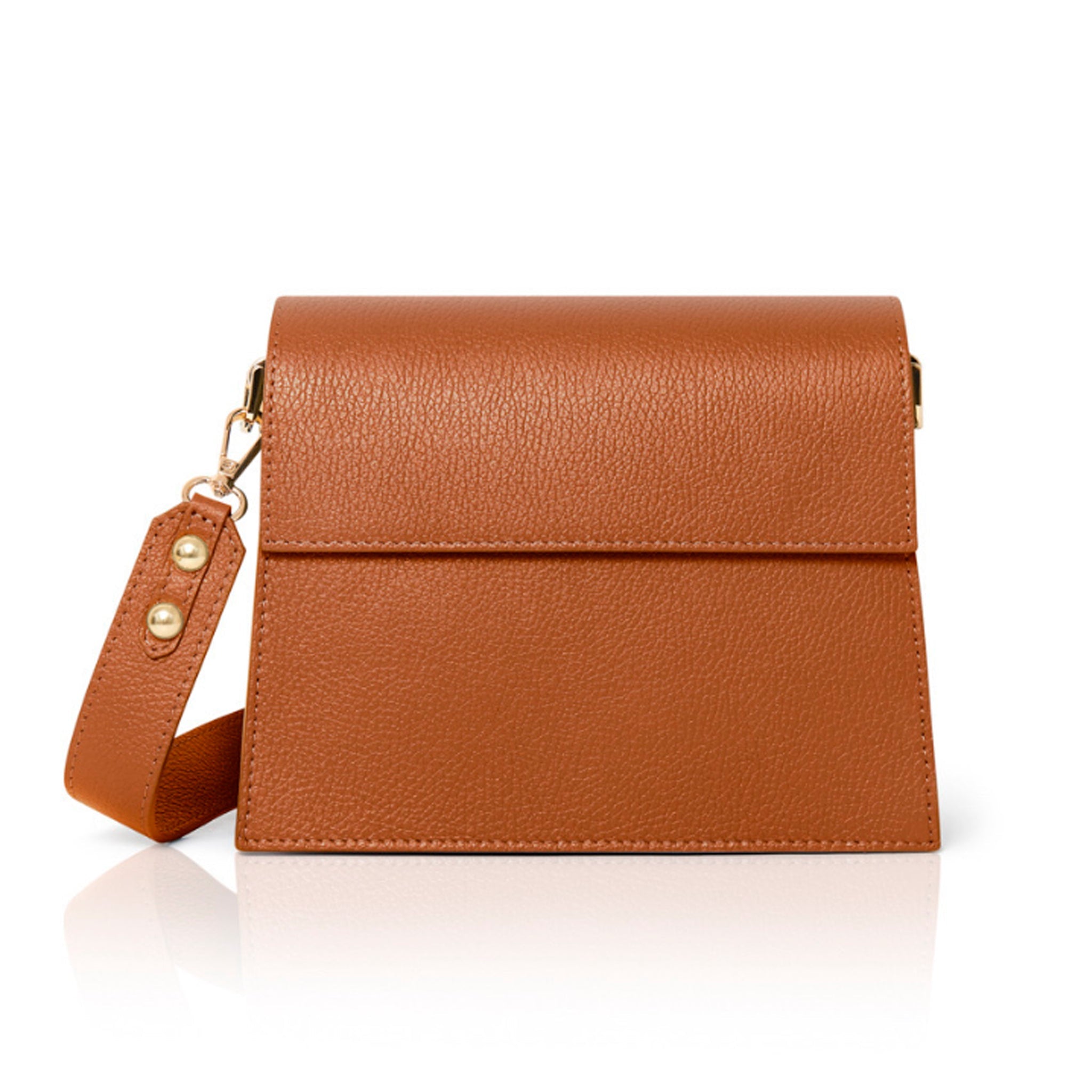 Alba Handbag Tan | Betsy & Floss