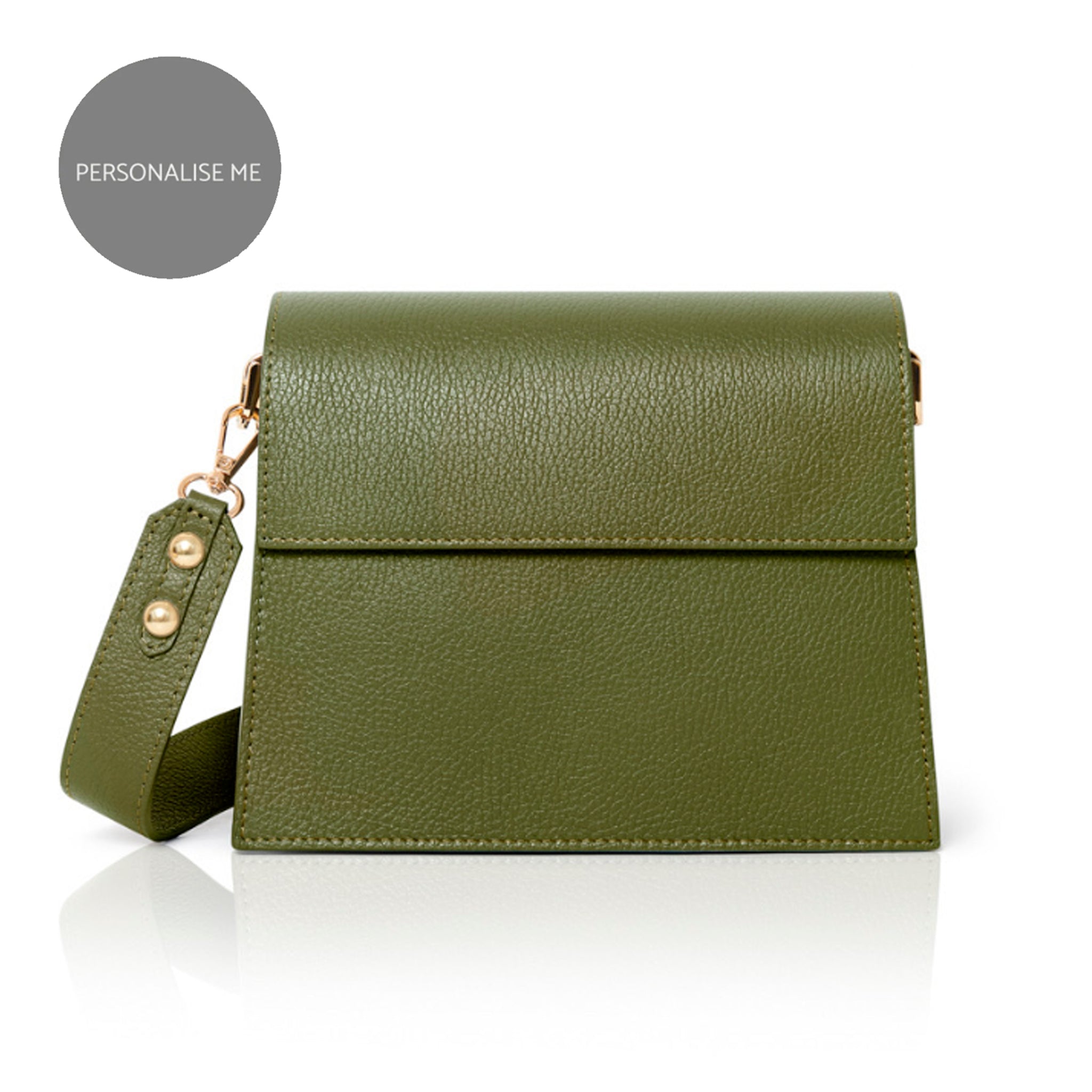 Alba Handbag Olive Green | Betsy & Floss