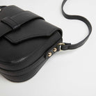 Apulia Satchel Crossbody Bag Black | Betsy & Floss