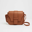 Apulia Satchel Crossbody Bag Tan | Betsy & Floss