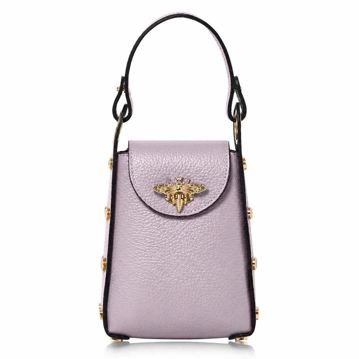 Bellagio Mini Bee Handbag Smoke Rose | Betsy & Floss