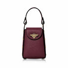 Bellagio Mini Bee Handbag Red Plum | Betsy & Floss