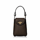 Bellagio Mini Bee Handbag Dark Chocolate | Betsy & Floss