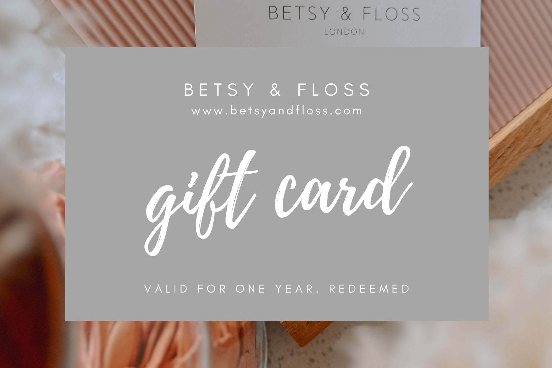 Betsy & Floss Gift Card £5.00 | Betsy & Floss