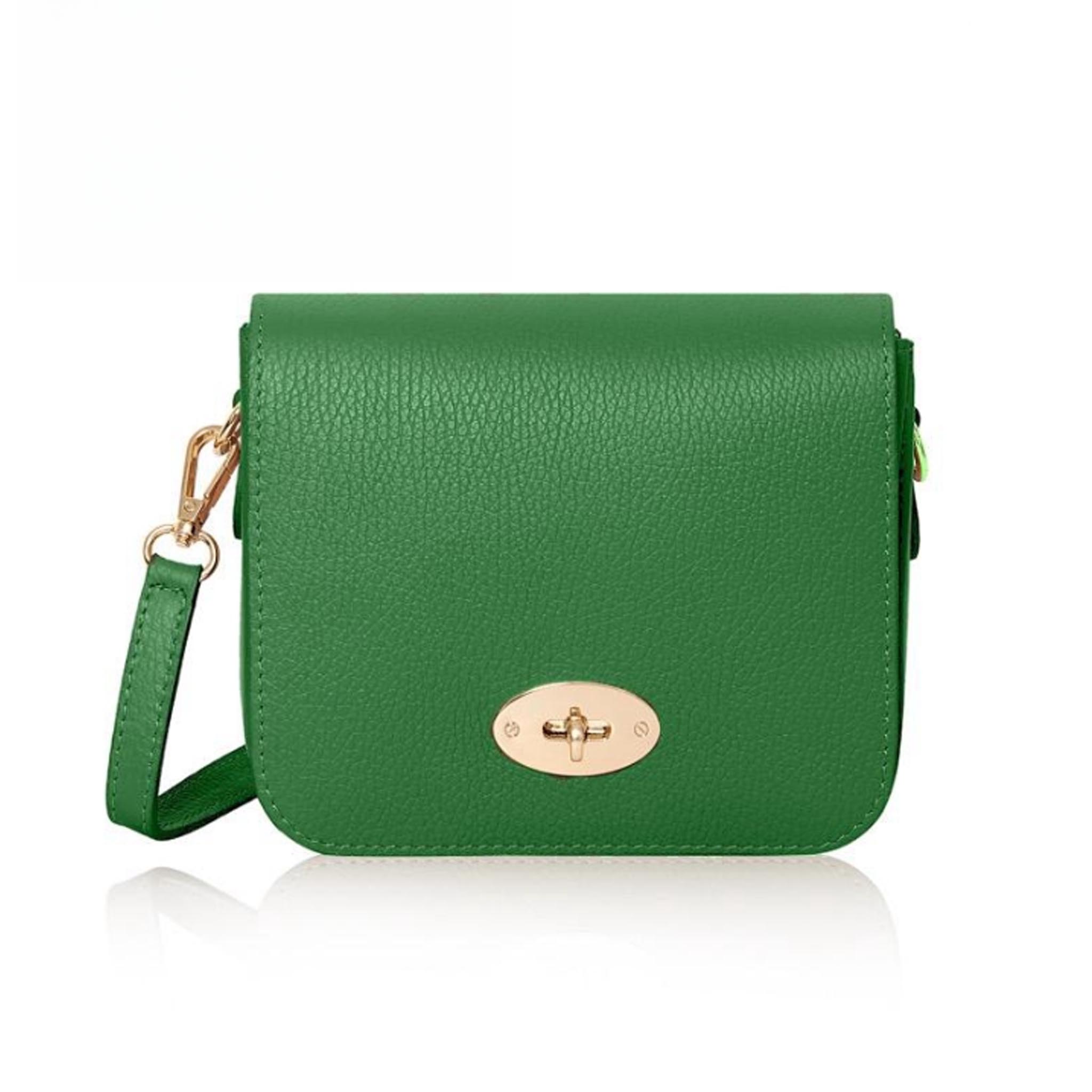 Catania Handbag Green | Betsy & Floss