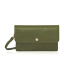 Como Shoulder and Clutch Bag Olive Green | Betsy & Floss