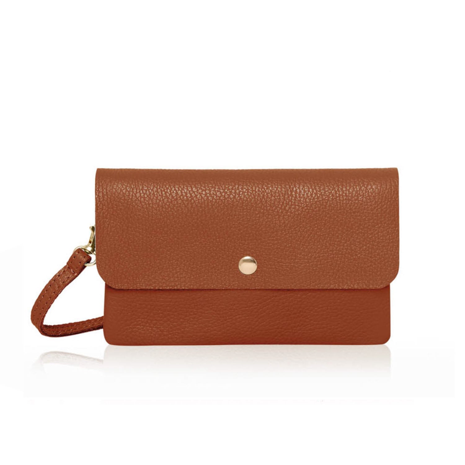 Como Shoulder and Clutch Bag Tan | Betsy & Floss