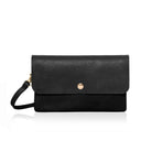 Como Shoulder and Clutch Bag Black | Betsy & Floss