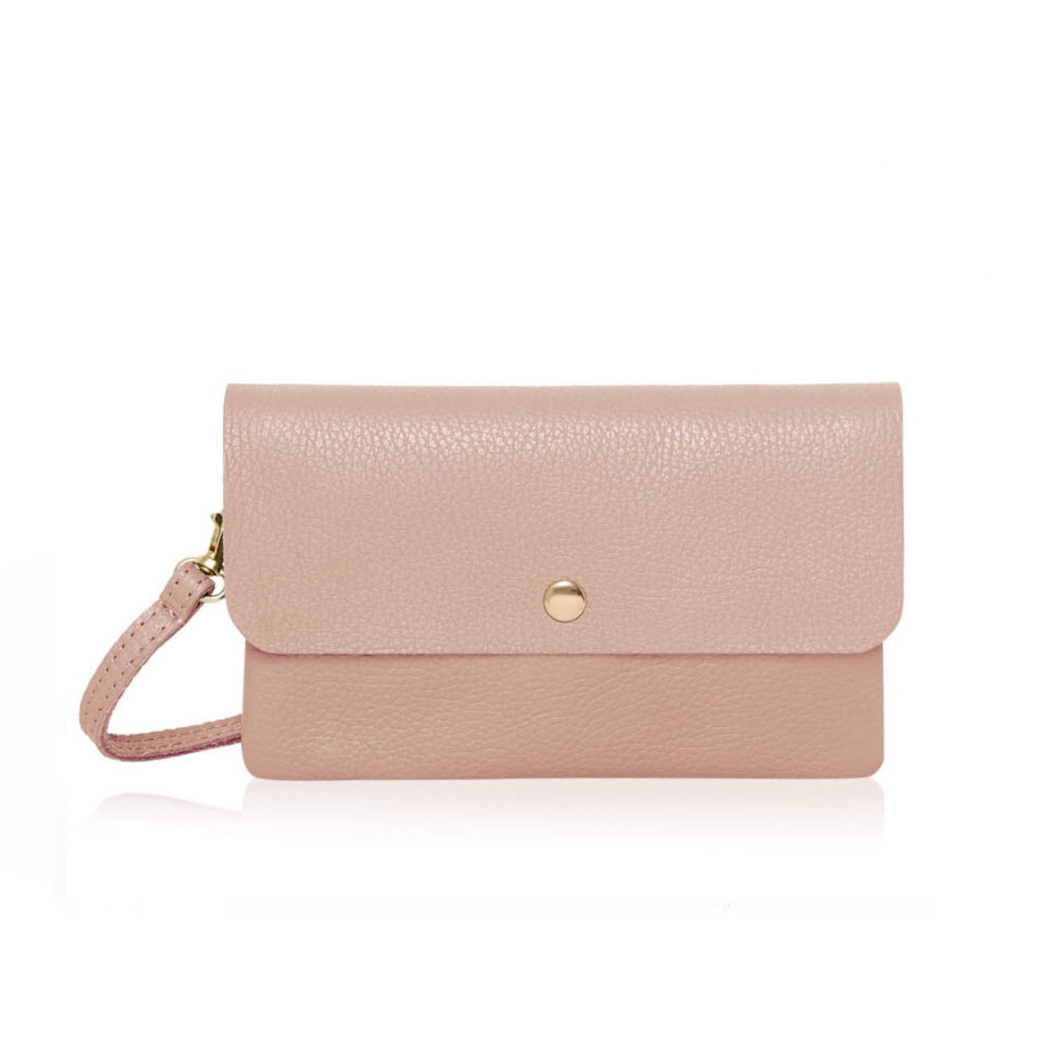 Como Shoulder and Clutch Bag Blush | Betsy & Floss