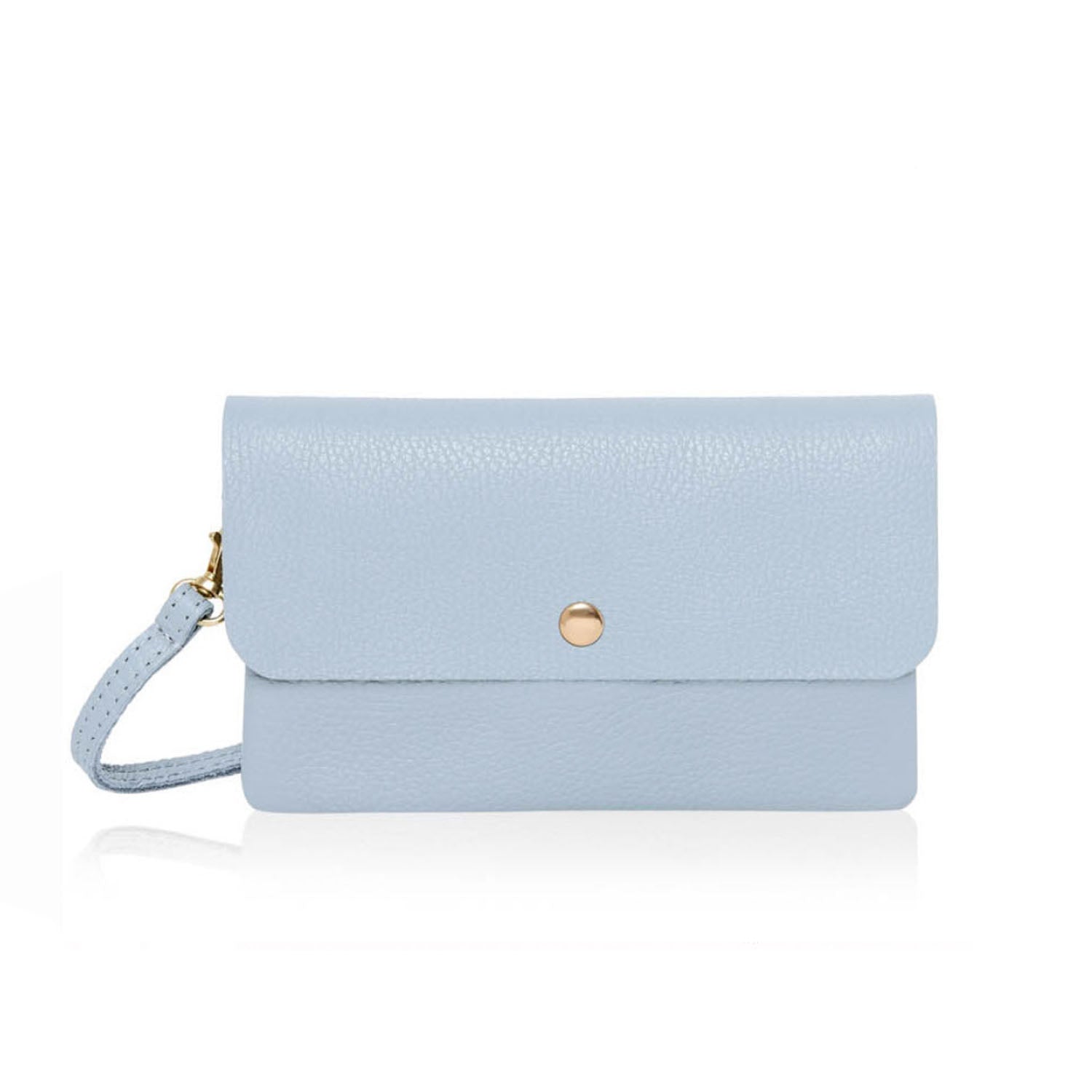 Duck egg clutch bag on sale