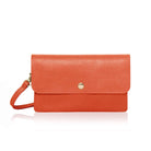 Como Shoulder and Clutch Bag Burnt Orange | Betsy & Floss