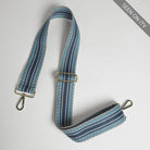 Crossbody Strap - Blue Aztec (Gold Hardware) | Betsy & Floss