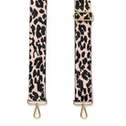 Crossbody Strap - Blush Pink Cheetah Print (Gold Hardware) | Betsy & Floss