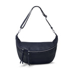 Emilia Large Crossbody Waist Bag Navy | Betsy & Floss