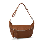 Emilia Large Crossbody Waist Bag Tan | Betsy & Floss