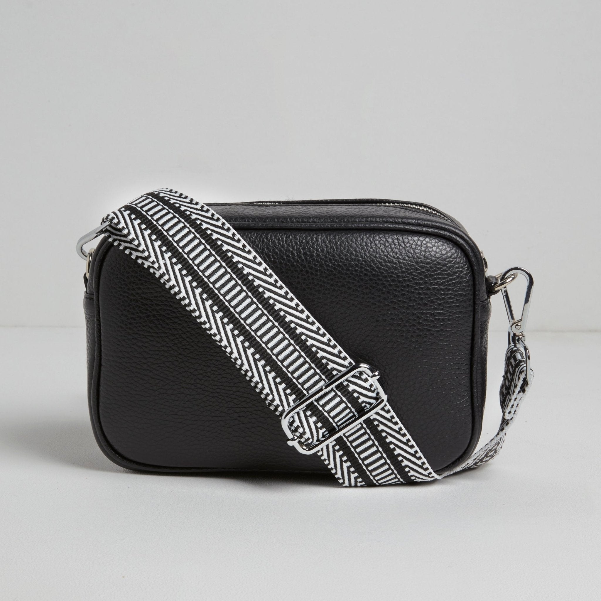 all-groups Florence Crossbody Bag in Black Black | Betsy & Floss