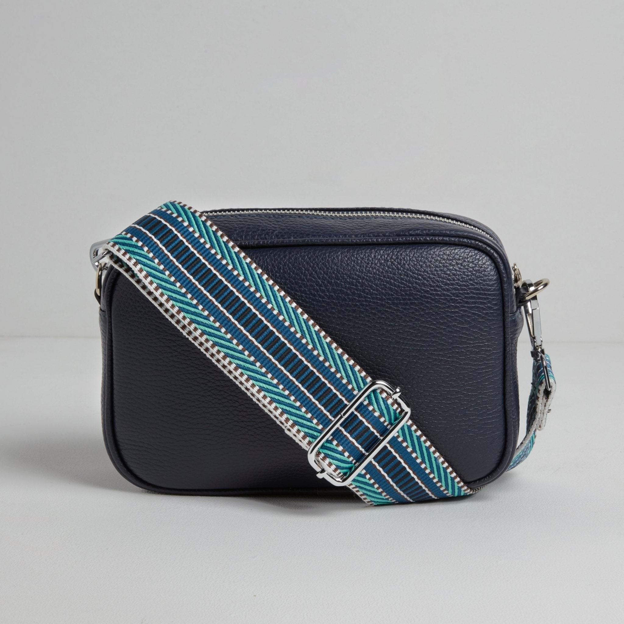 Florence Crossbody Bag in Navy Blue Navy Blue | Betsy & Floss