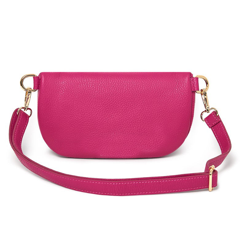 Riga Waist Bag in Fuchsia Pink | Betsy & Floss